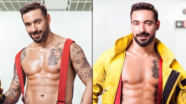 Se filtró el video del Pocho Lavezzi vestido de bombero sexy: ¿para quién se disfrazó?