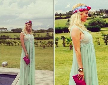 Nicole Neumann ya muestra con orgullo su pancita