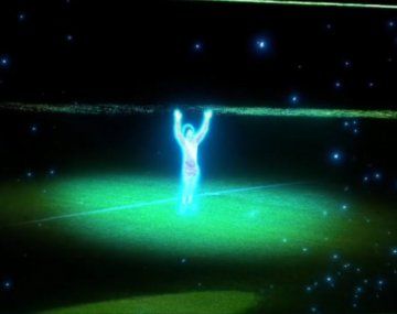 El espectacular homenaje de Argentinos Juniors a Diego Maradona