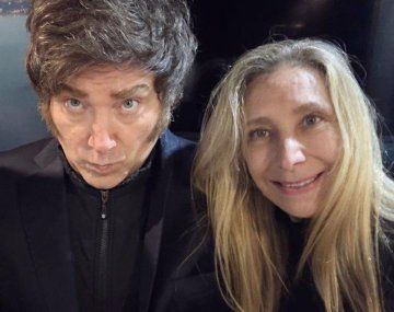 Javier y Karina Milei.