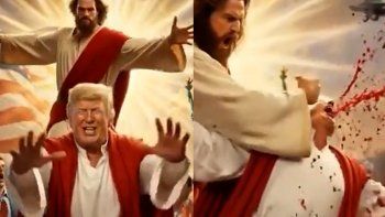 el polemico video de iran hecho con ia en el que jesus ataca a donald trump el polemico video de iran hecho con ia en el que jesus ataca a donald trump