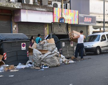 La Ciudad, repleta de basura.