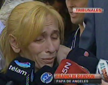 Habló la mamá de Ángeles: Que Mangeri se haga cargo