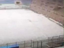asi quedo el estadio donde debutara river en copa argentina luego del temporal asi quedo el estadio donde debutara river en copa argentina luego del temporal