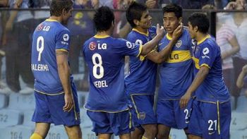 Sergio Araujo, con la camiseta de Boca Sergio Araujo, con la camiseta de Boca