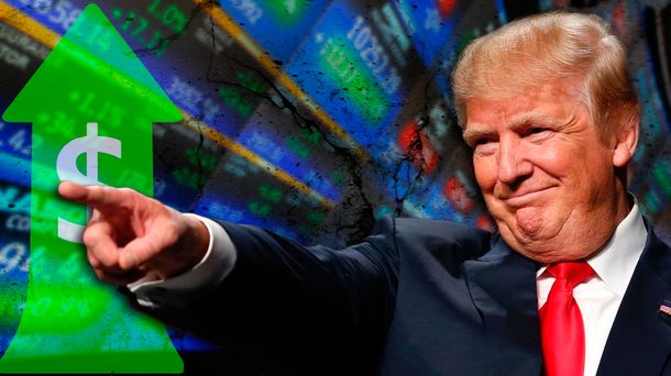 Sube el dólar y cae la bolsa