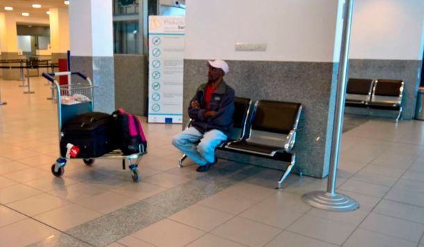 Ocurrió en el aeropuerto de Rosario