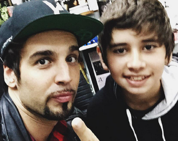 Dante visitó al chico agredido por escuchar rock nacional