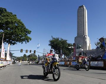 Largada en Rosario en la edición 2014