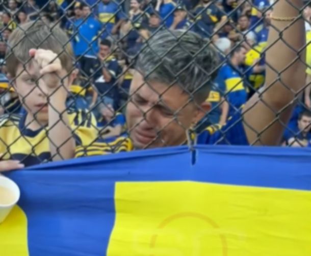 El emotivo reencuentro de Ulises Ortegoza con un fanático de Boca con el que jugaba al baby