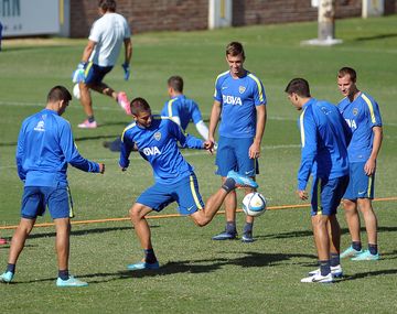 Conocé el equipo que probó Boca para el primer clásico 