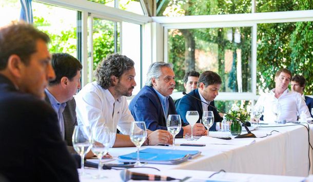 Kicillof particip&oacute; de la reuni&oacute;n de Alberto Fern&aacute;ndez con intendentes bonaerenses por el coronavirus