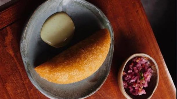 En este bodegón, los platos son pequeños y para compartir. En este bodegón, los platos son pequeños y para compartir.