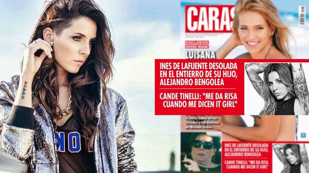 El enojo de Candelaria Tinelli con una revista:  Relleno puro, una lástima