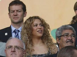 ¡una cabala de lujo! shakira alento a pique desde la tribuna ¡una cabala de lujo! shakira alento a pique desde la tribuna