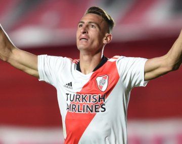 Problemas en River: se lesionó Braian Romero