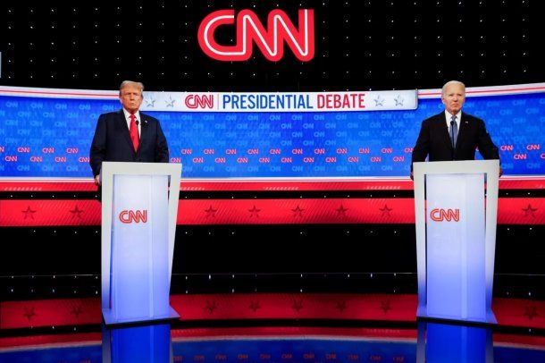 Donald Trump y Joe Biden tuvieron su primer debate