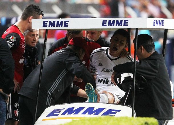 El gesto de dolor del ex arquero de Boca