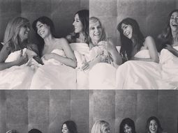 Flor Peña, Paola Krum y Jimena Barón, juntas en la cama Flor Peña, Paola Krum y Jimena Barón, juntas en la cama