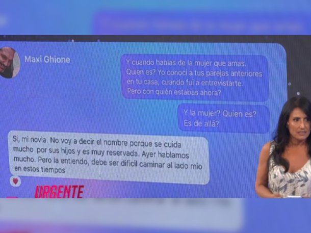 El chat de Maxi Ghione El chat de Maxi Ghione