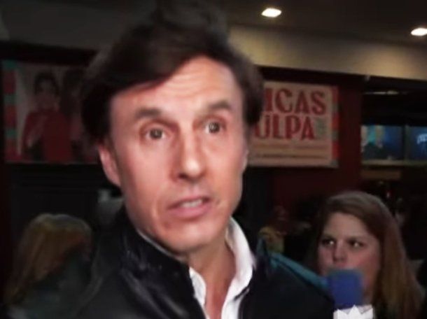 Roberto García Moritán estalló contra un móvil por las preguntas sobre su presunta amante