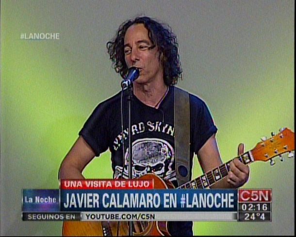Javier Calamaro presentó su nuevo disco La vida es un afano