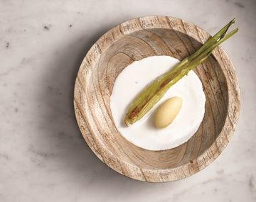 Uno de los platos de Tegui (FOTO: Marcelo Setton)