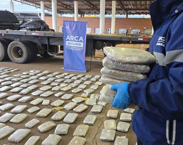 La Aduana frustró un contrabando de 700 kg de marihuana en un camión que transportaba arroz