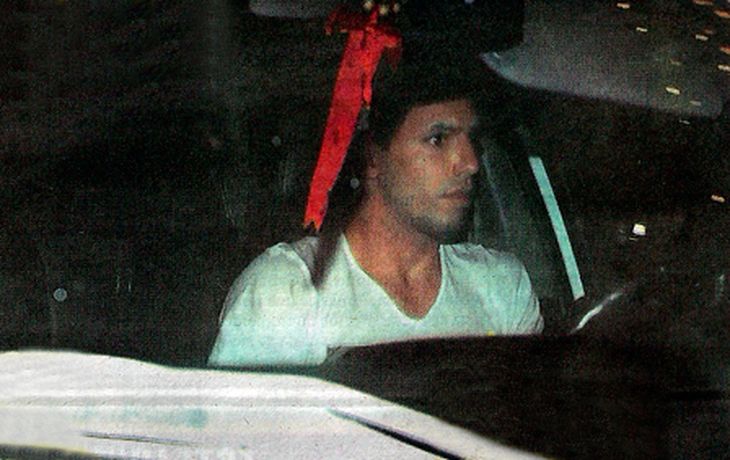 El Kun Agüero fue a ver el show de La Princesita