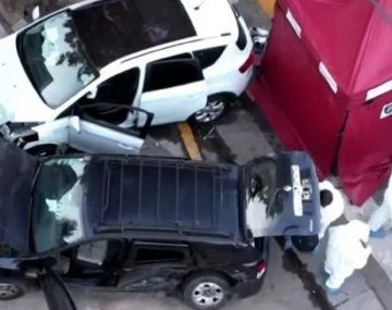 Así fue el choque fatal de Floresta