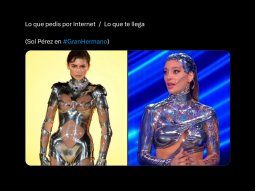 Los memes por el look robótico de Sol Pérez en el Debate de Gran Hermano