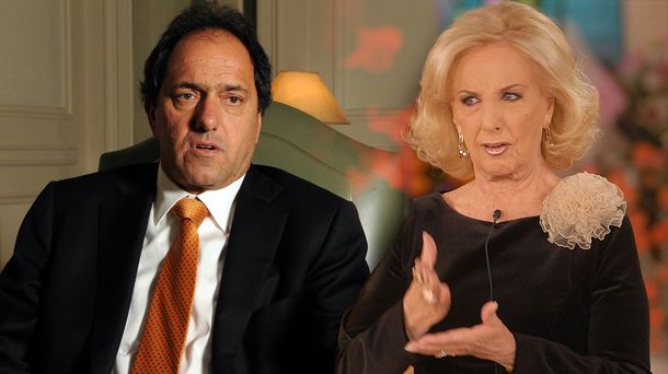 La ruptura del año: después de décadas de amistad, Scioli y Mirtha se tiran con todo