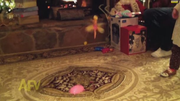 La pesadilla de una nena: un hada que se prende fuego