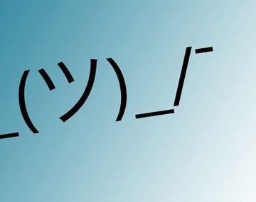 La historia detrás de ¯\_(ツ)_/¯