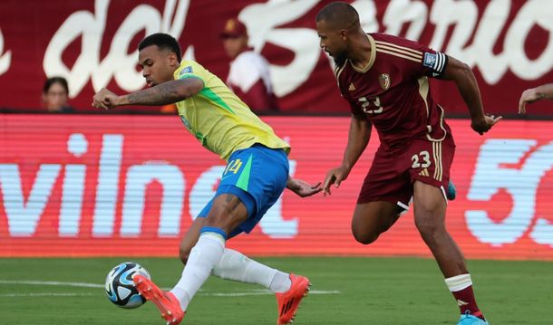 Eliminatorias Sudamericanas: Venezuela y Brasil igualaron 1-1