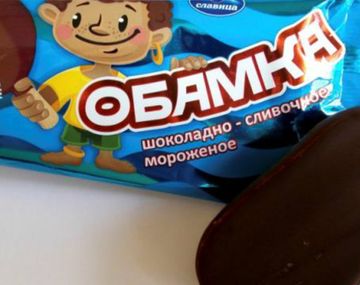 Polémica por el bombón helado  Obama