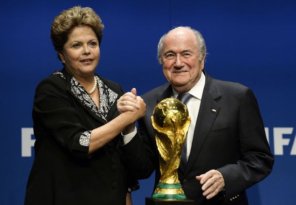 Rousseff, a horas del Mundial: Los pesimistas entraron perdiendo