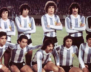 Selección Argentina campeona del mundo en el año 1978.