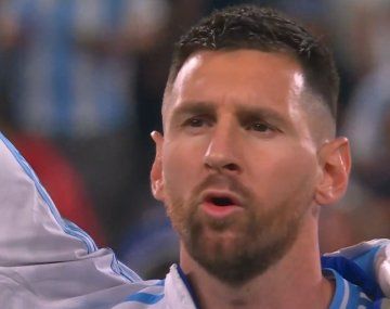 Así sonó el Himno Nacional Argentino en la previa al choque con Chile