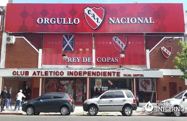 Asaltaron la sede de Capital de Independiente