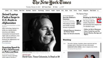 un columnista murio en la redaccion del diario the new york times un columnista murio en la redaccion del diario the new york times