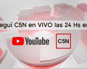 C5N vuelve a estar en YouTube