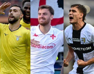 Noche soñada para argentinos en Italia: goles de Castellanos