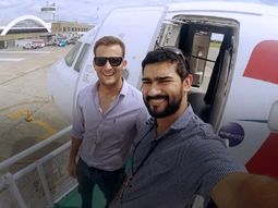 Matías Ronzano y Facundo Vega Matías Ronzano y Facundo Vega