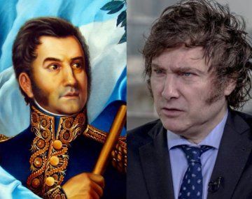 San Martín, Javier Milei