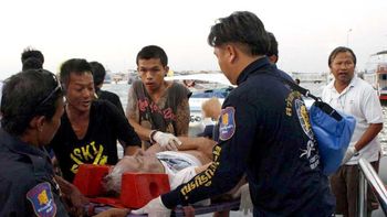 tailandia: al menos seis muertos tras hundirse un barco tailandia: al menos seis muertos tras hundirse un barco
