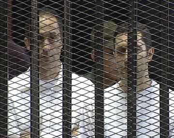Liberan a los hijos del ex dictador egipcio Mubarak