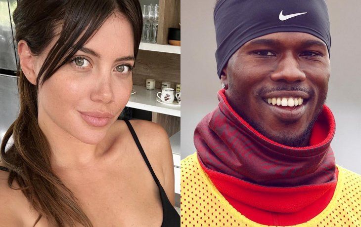 Filtran polémico video de Wanda Nara con Keita Baldé