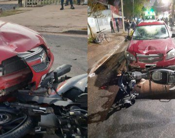 Policía presuntamente borracho chocó a dos jóvenes y uno está en grave estado