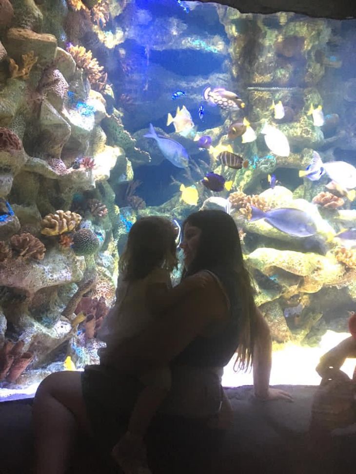 Sofía Troszynski y su hija